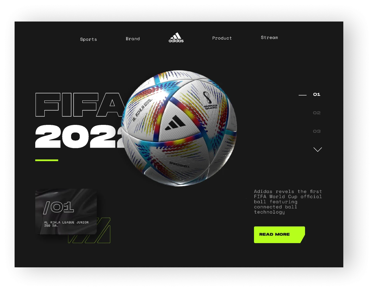 FIFA 2022 for Figma and Adobe XD
