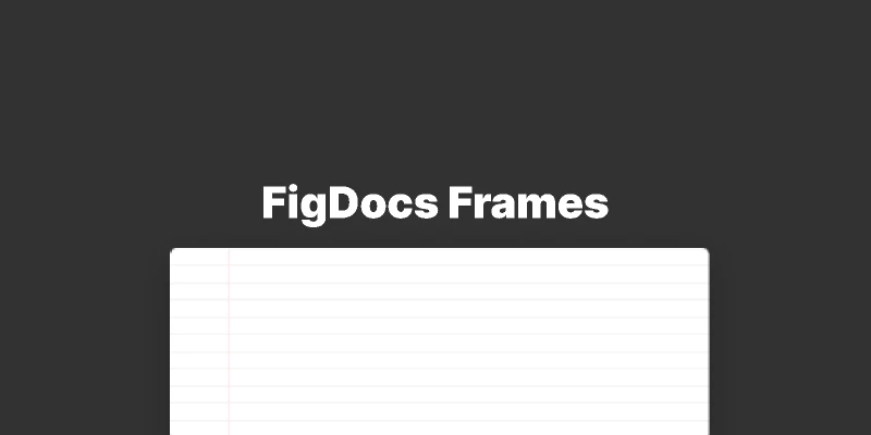 FigDocs  Paper simulation for Figma and Adobe XD