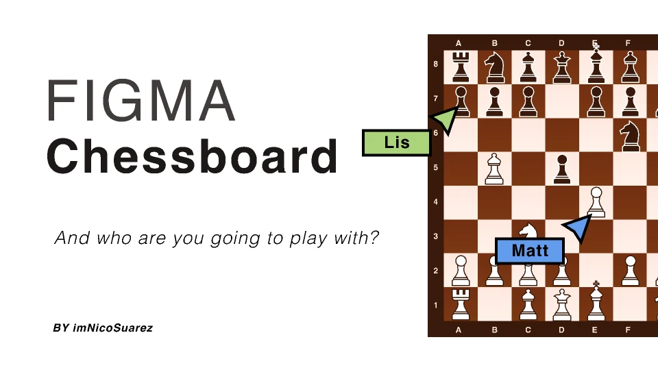 Figma-Chessboard for Figma and Adobe XD