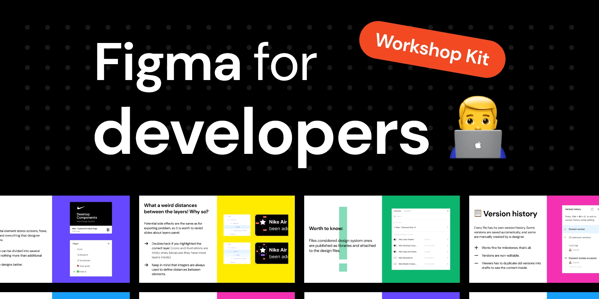 Figma for developers  - Ebook & Workshop Kit for Figma and Adobe XD