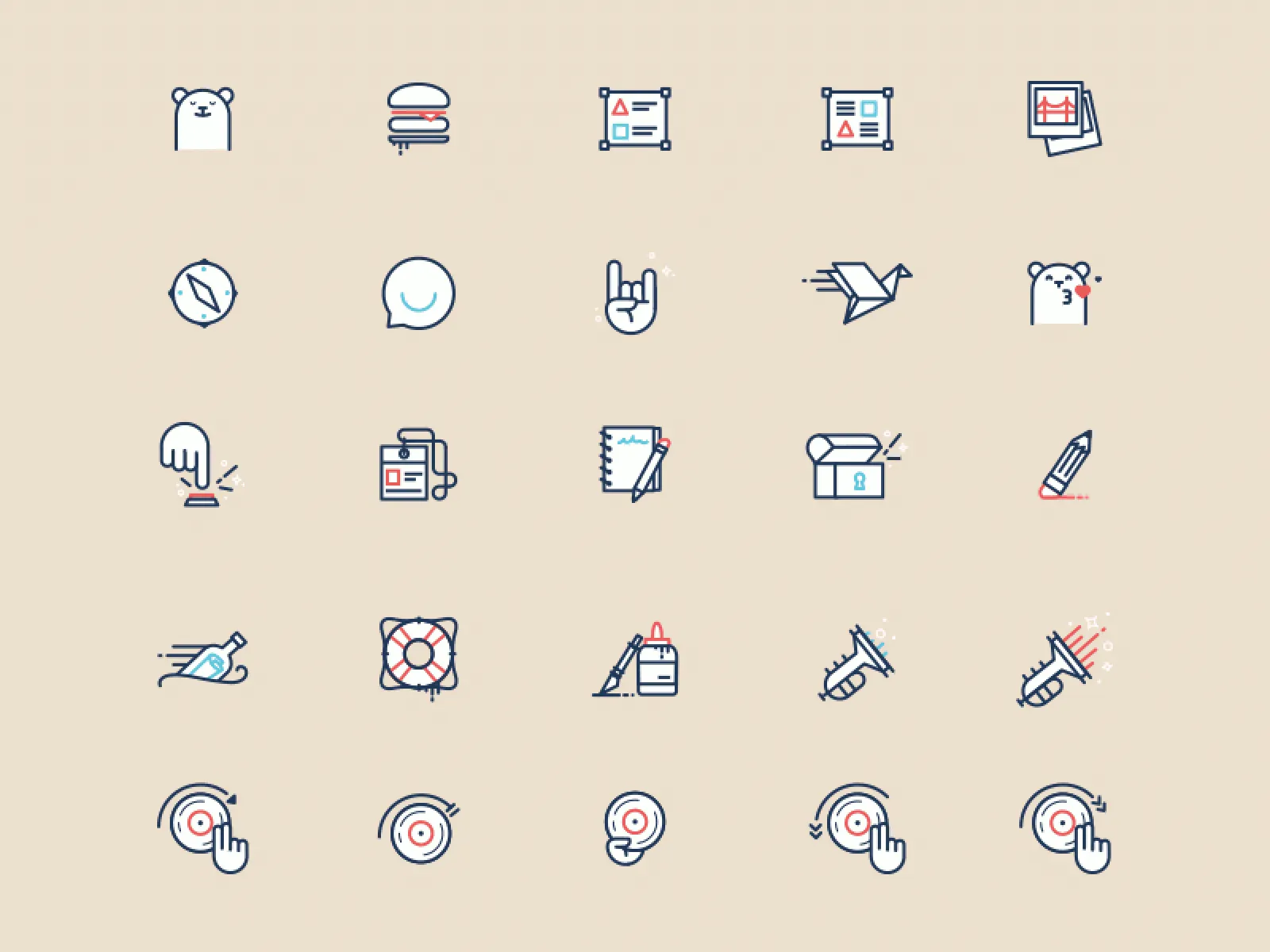 Figma Free Iconset Vol. 2  - Free Figma Template