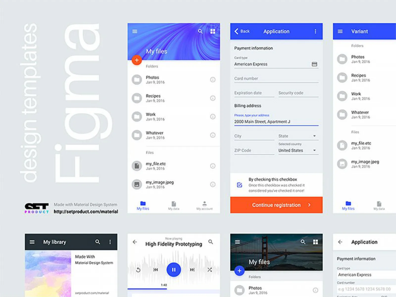 Figma Free Mobile & Web UI  - Free Figma Template