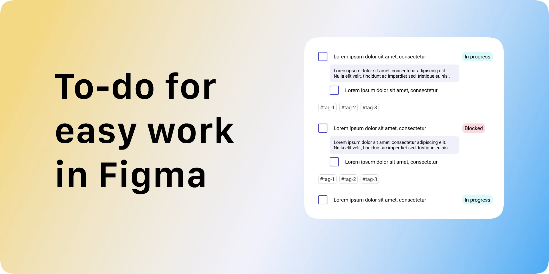 Figma management: To-do list for Figma and Adobe XD