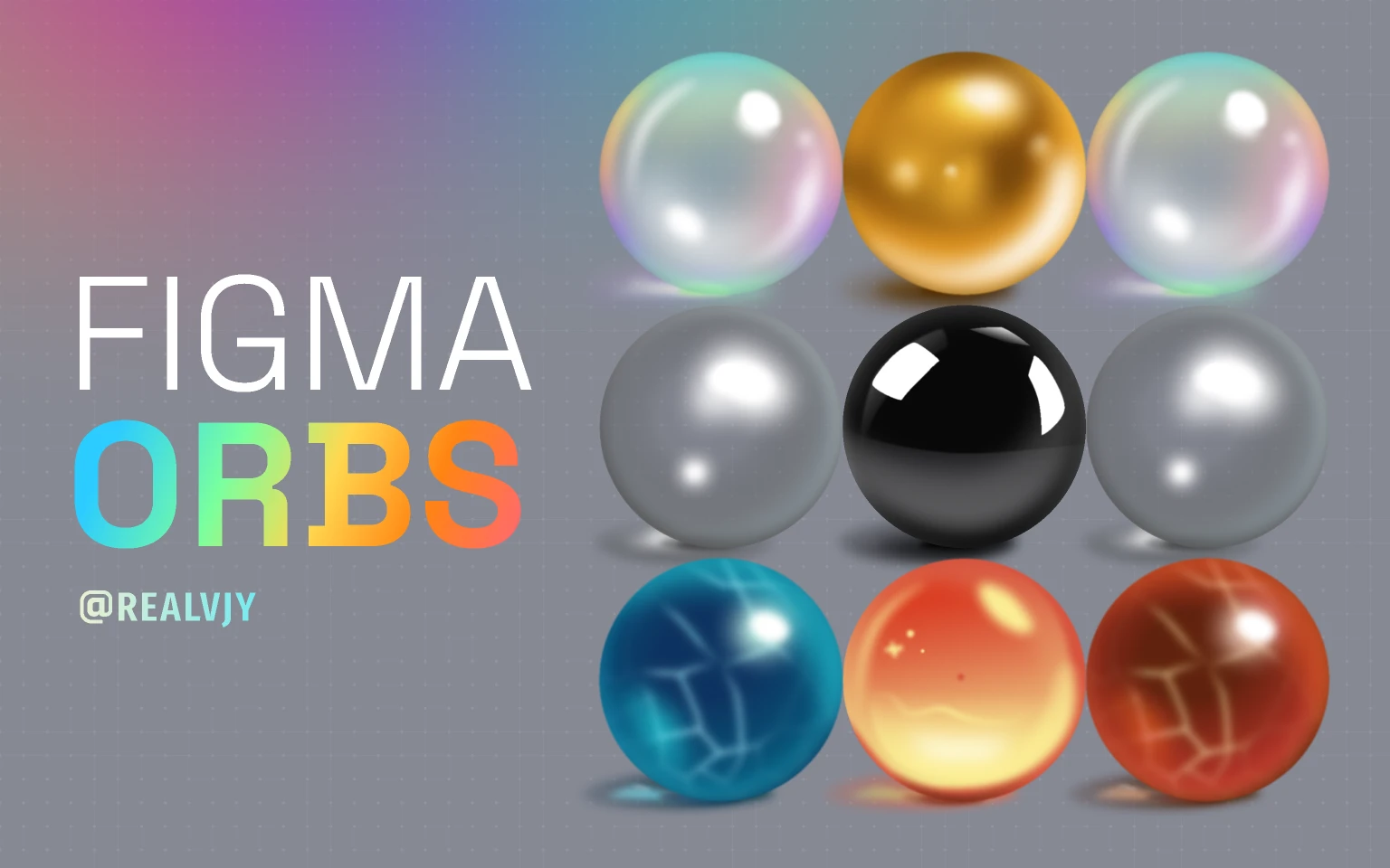FIGMA ORBS for Figma and Adobe XD