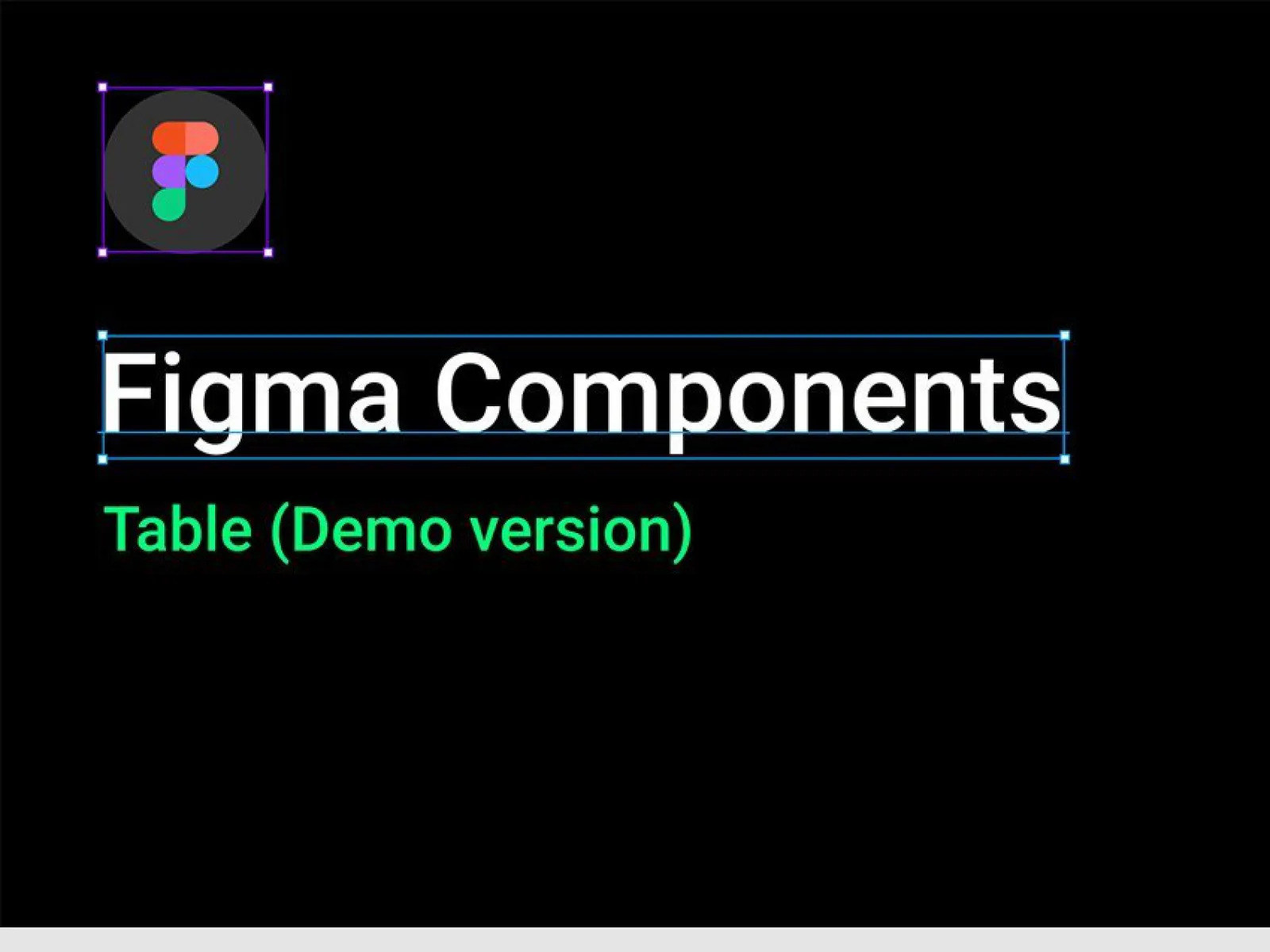 Figma Table UI Kit  - Free Figma Template