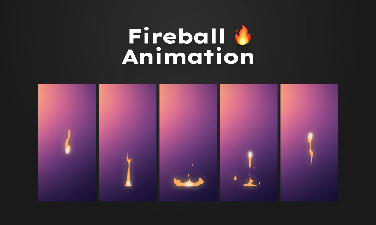 Fireball Animation for Figma and Adobe XD