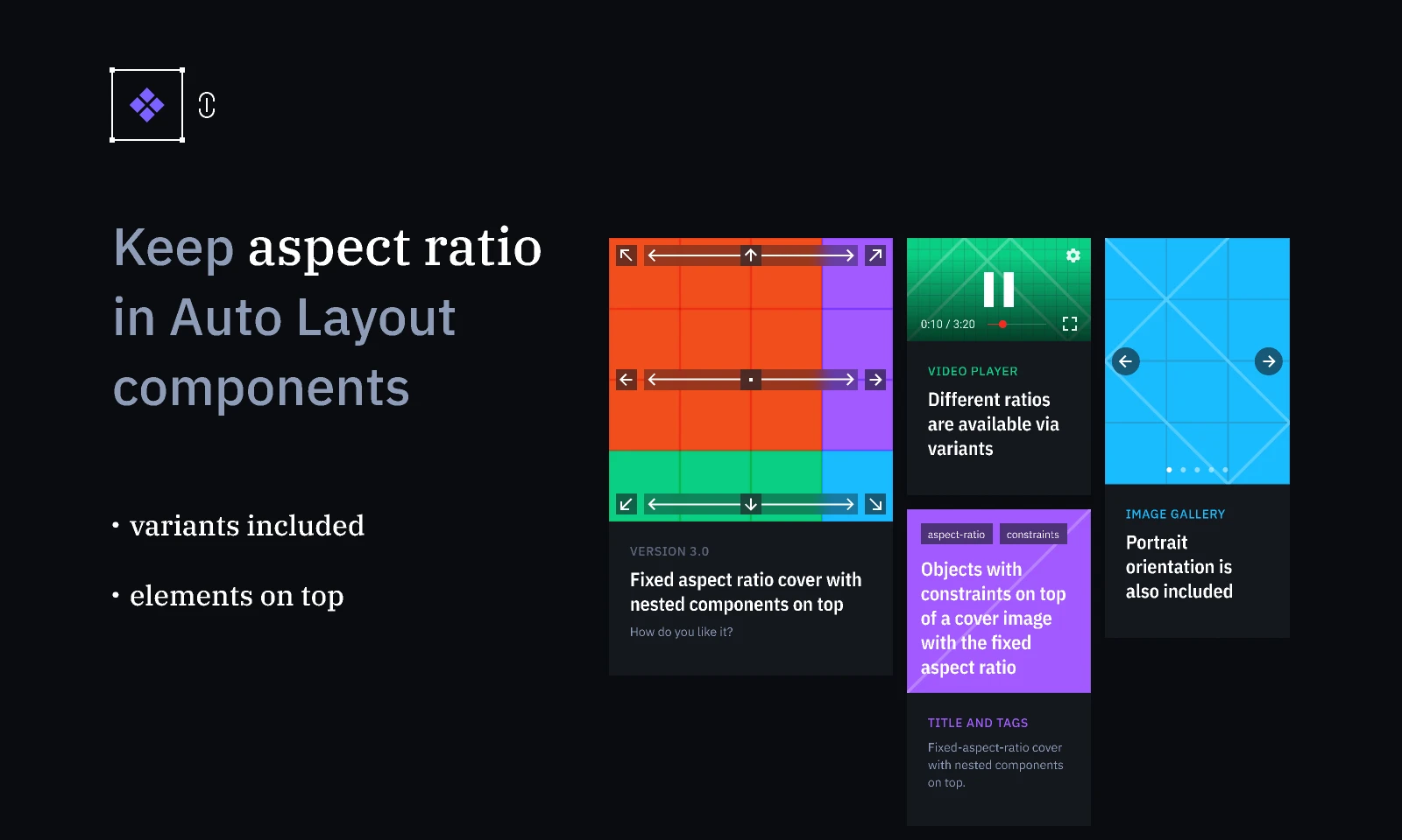 Fixed aspect ratio in Figma Auto Layout for Figma and Adobe XD