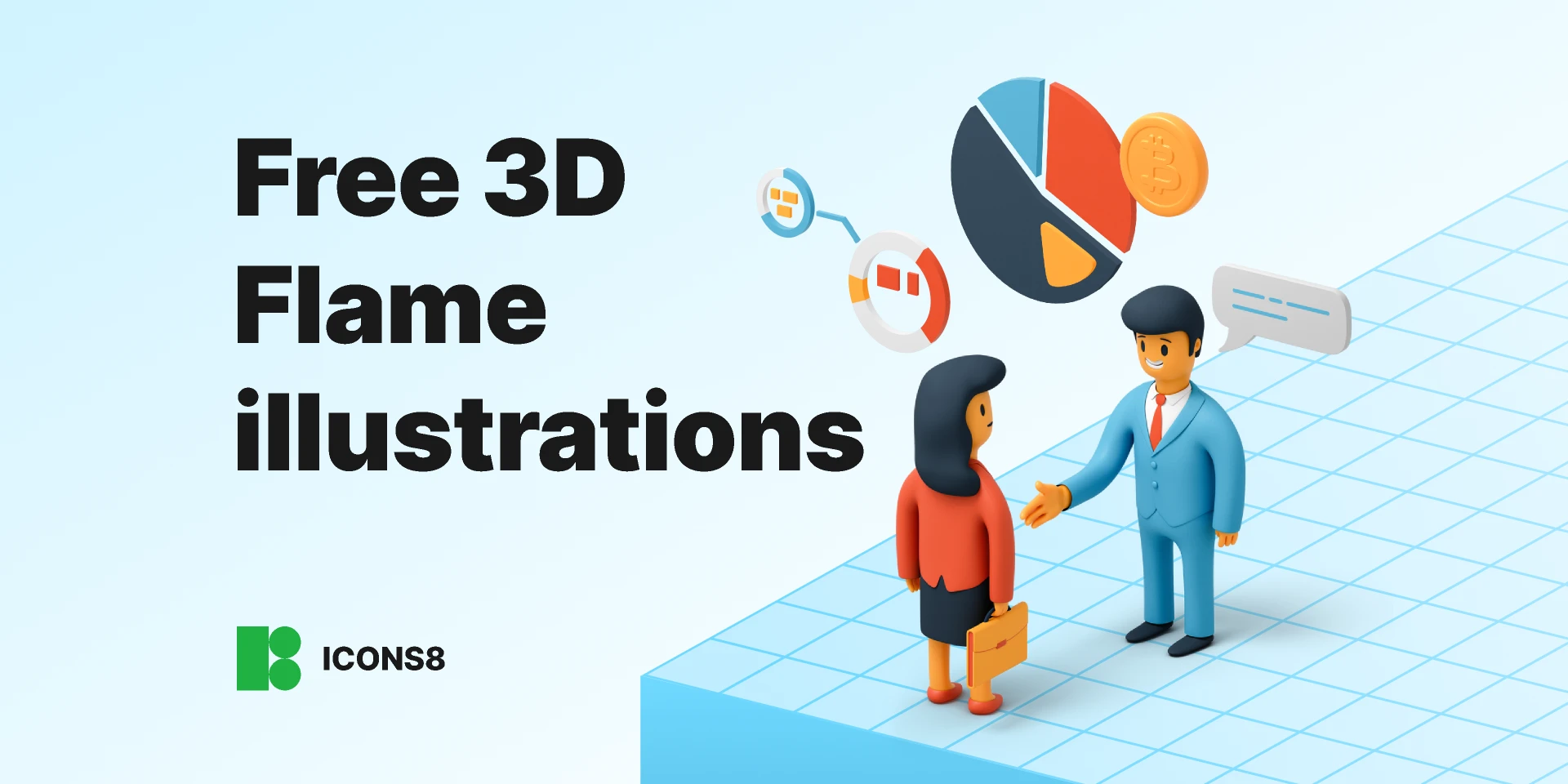 Free 3D Flame illustrations by Icons8 for Figma and Adobe XD