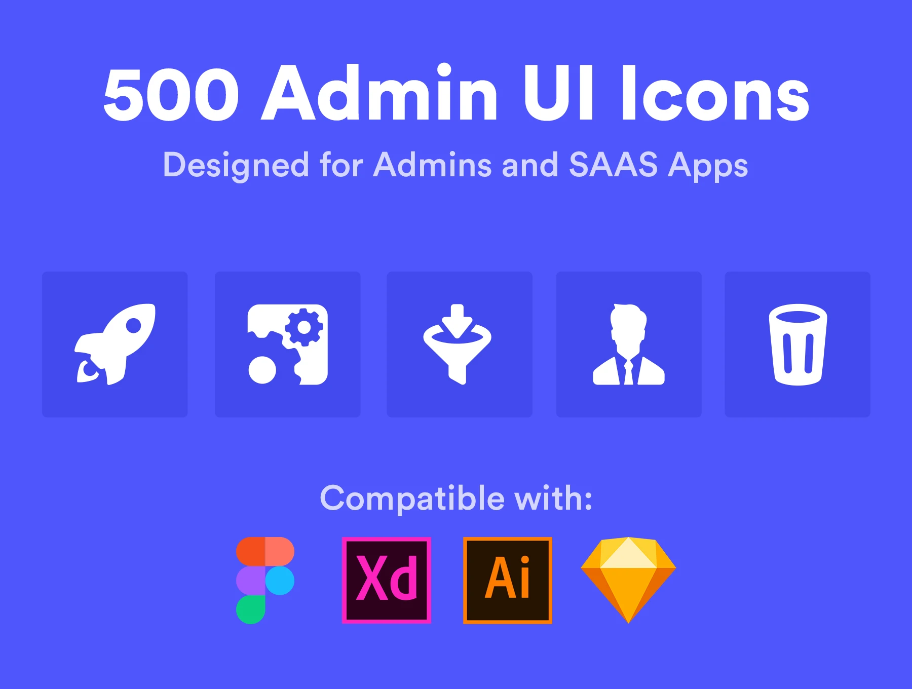Free 500 Admin Ui Icons (Community) for Figma and Adobe XD