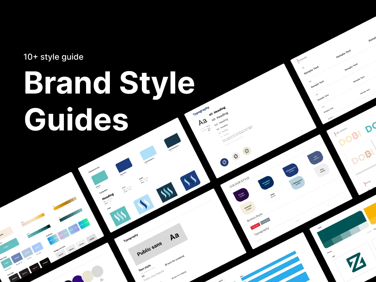 Free Brand Style Guide for Figma and Adobe XD