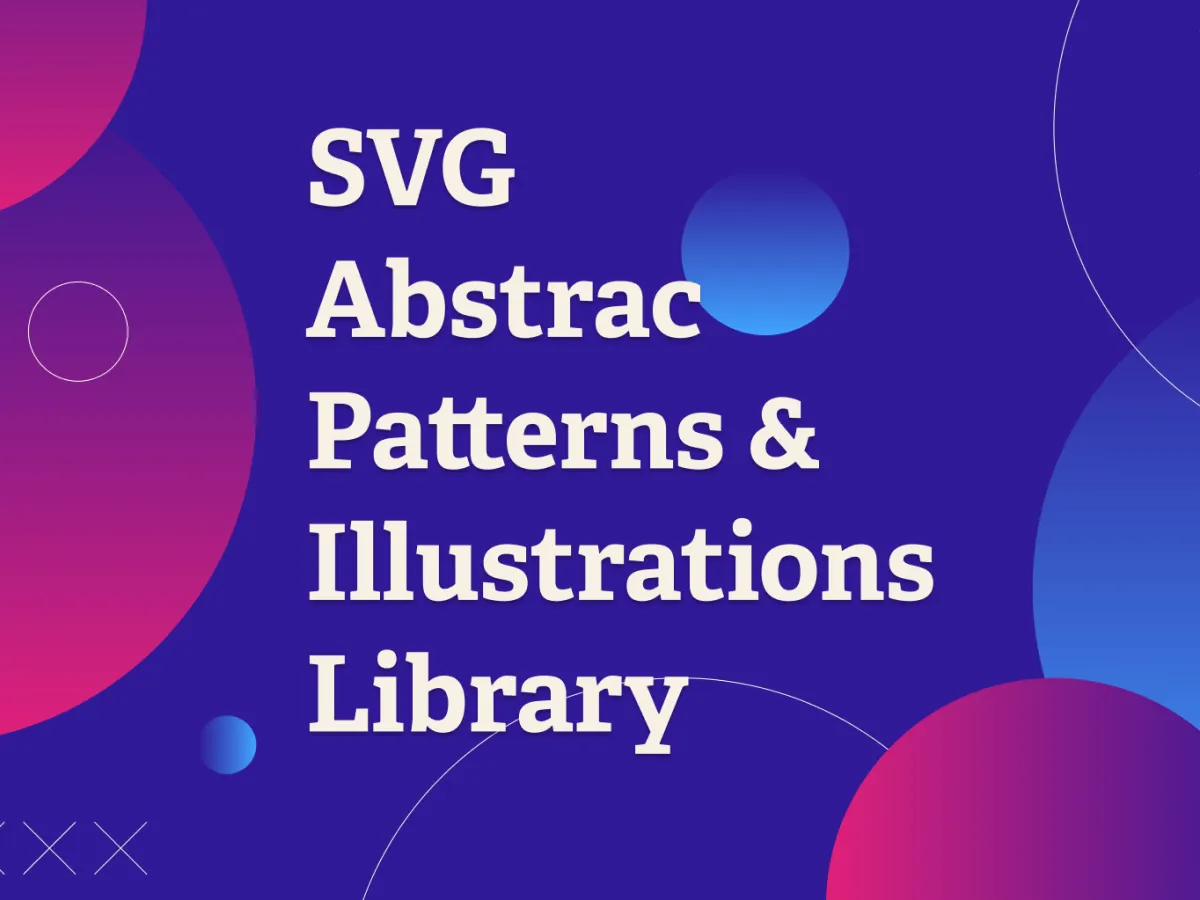 Abstrac Patterns & Illustrations  - Free Figma Template