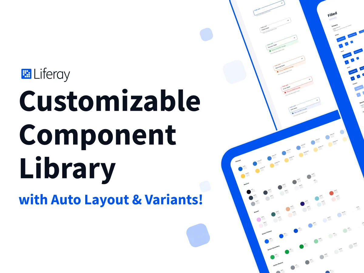 Auto Layout Components  - Free Figma Template