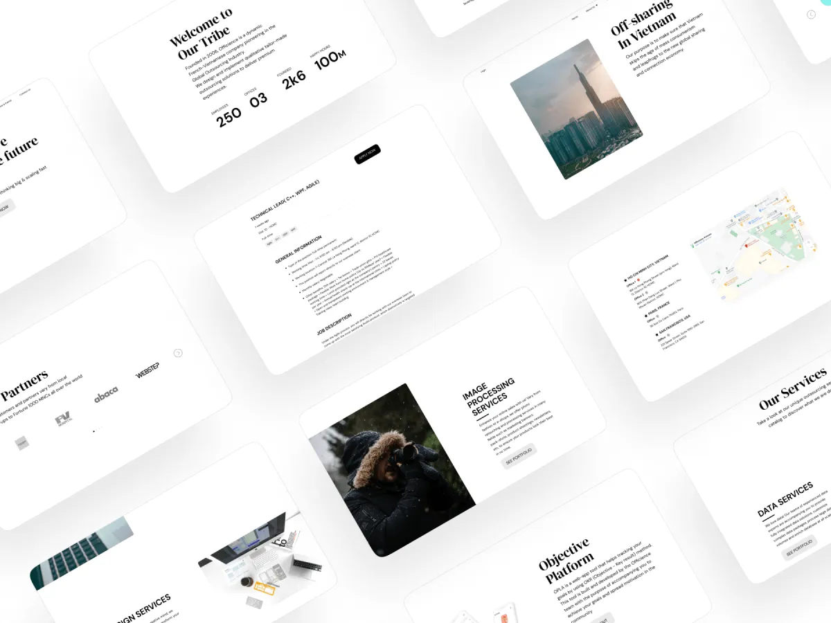 Corporate Template UI Kit  - Free Figma Template