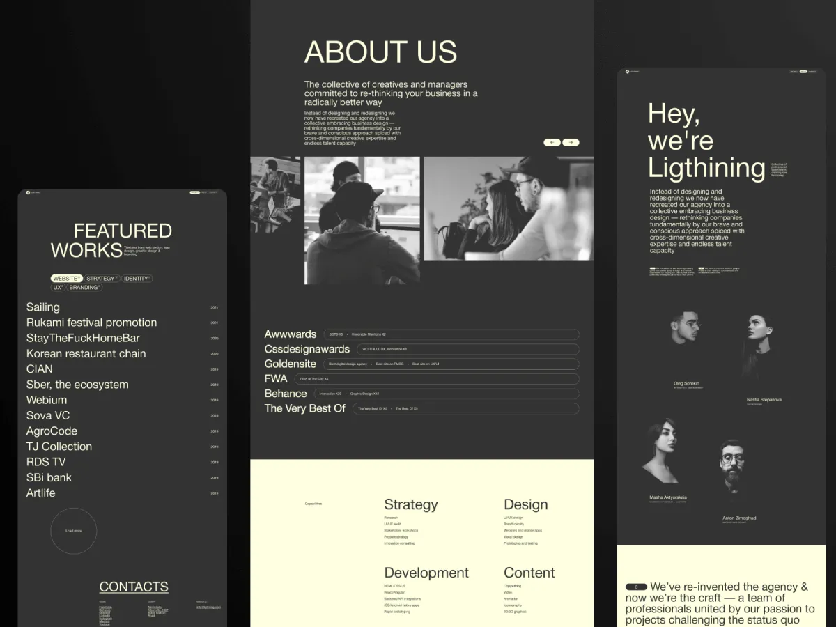 Creative Digital Production Template  - Free Figma Template