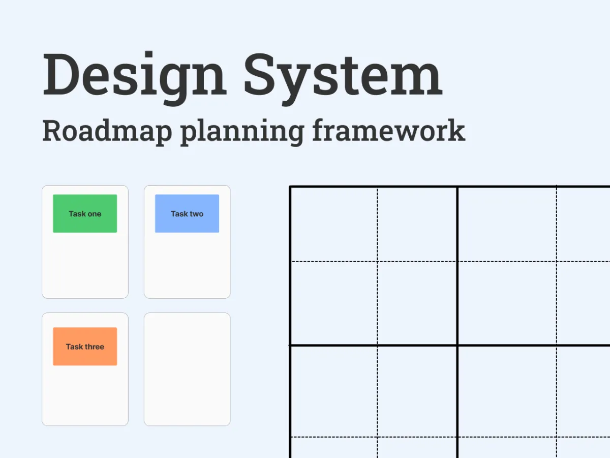 Design System Roadmap Planning – FigJam  - Free Figma Template
