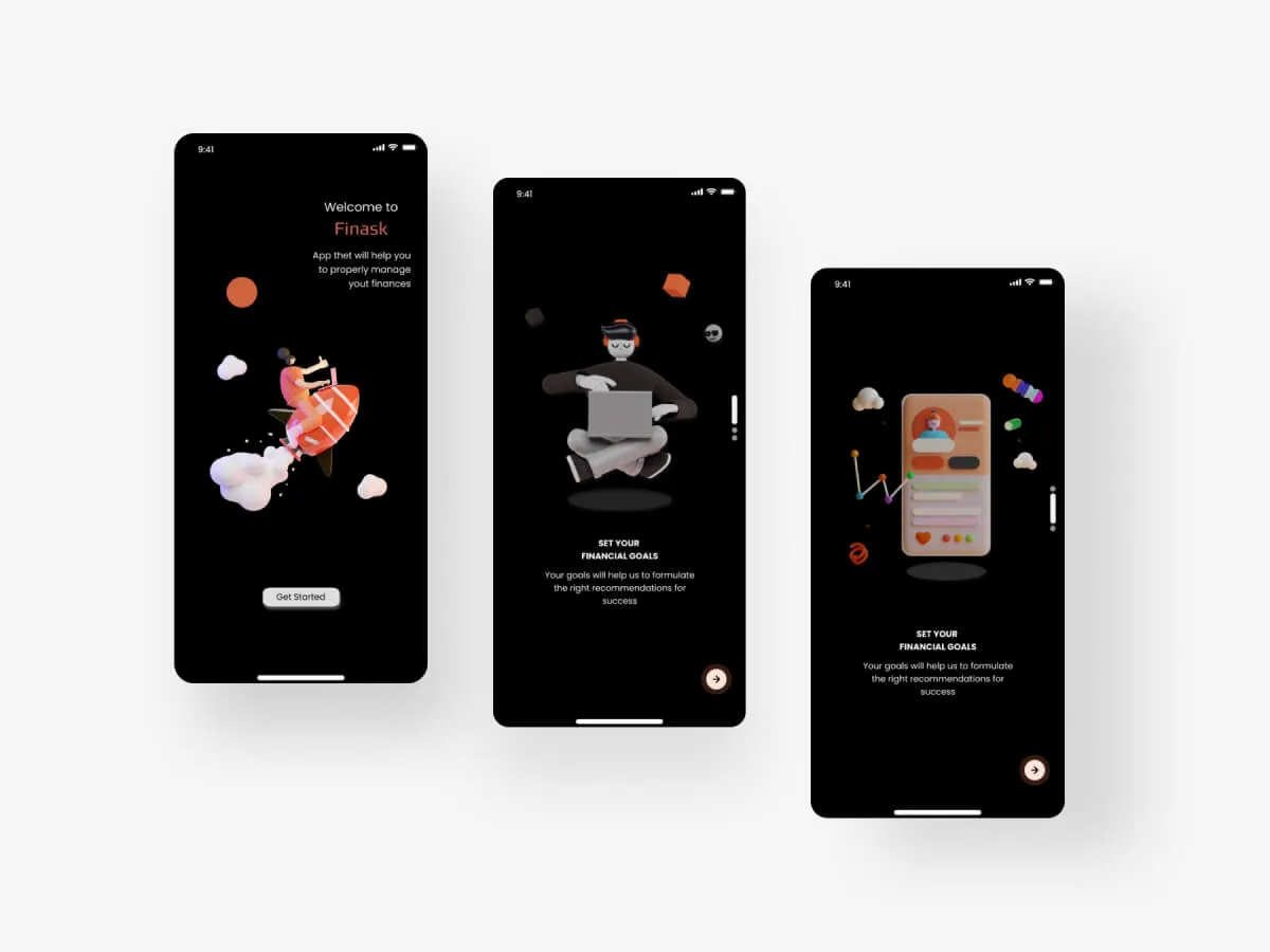 Digital Wallet UI Kit  - Free Figma Template