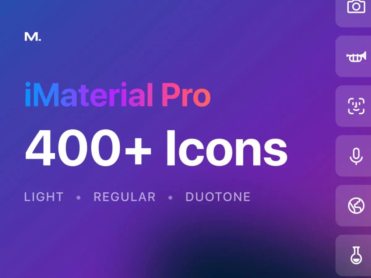 Duotone Icons  - Free Figma Template