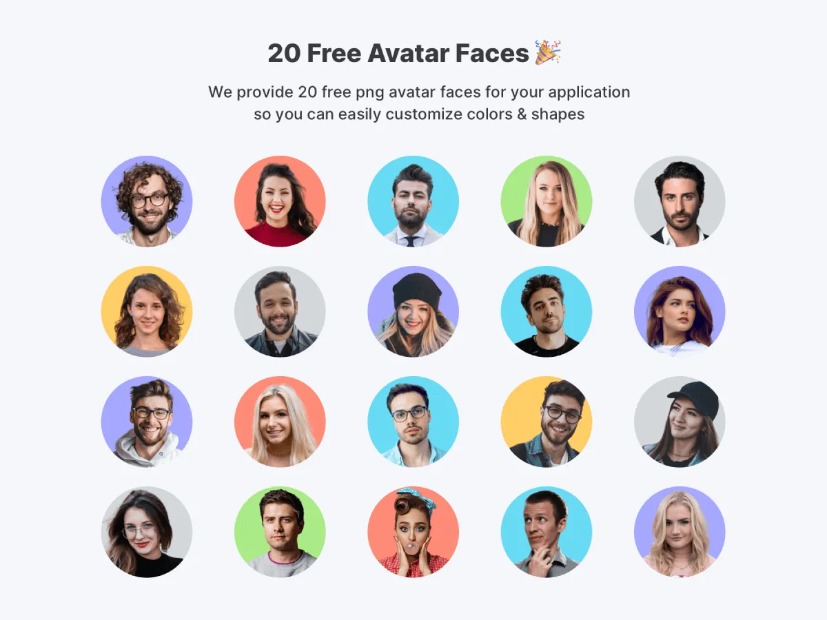 Exemplar Avatar Library  - Free Figma Template