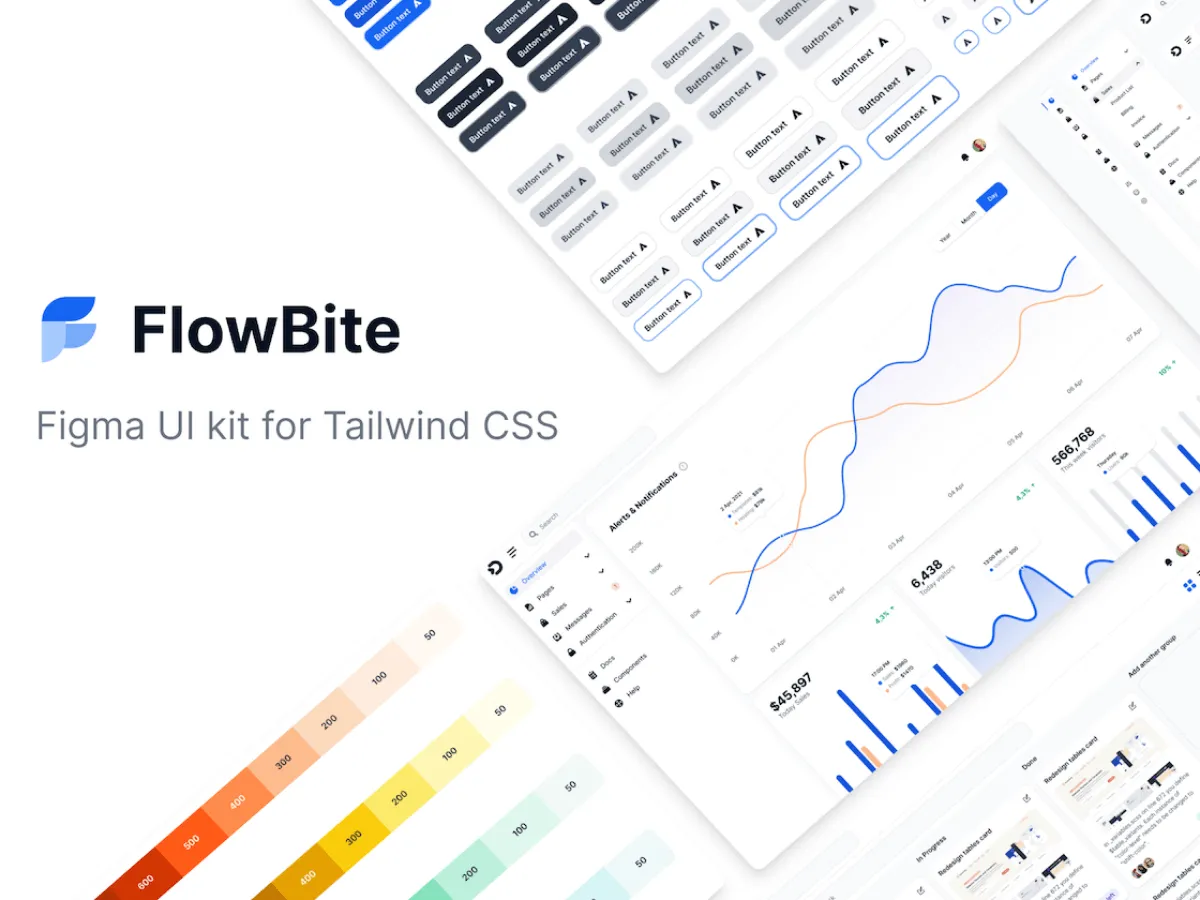 Figma Design Kit for Tailwind CSS  - Free Figma Template
