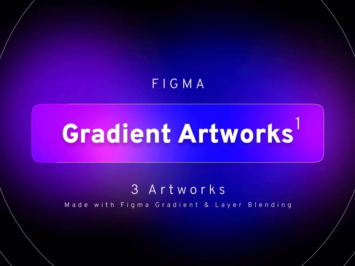 Gradient Artworks  - Free Figma Template