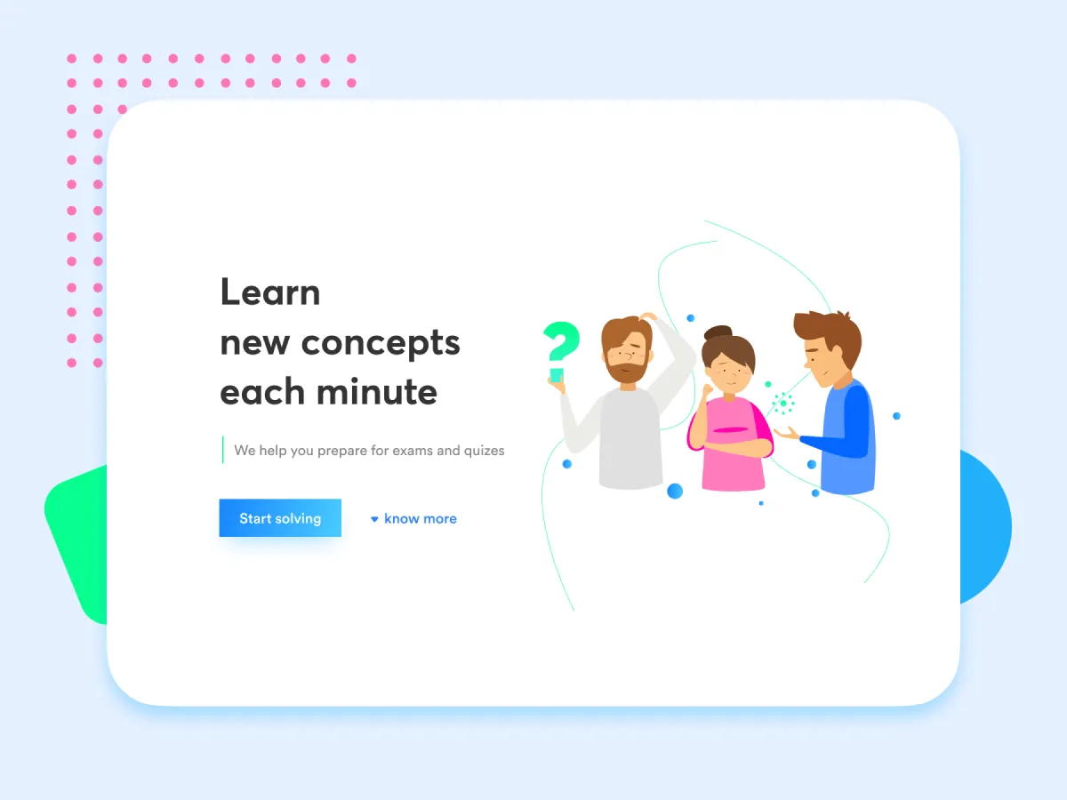 Homepage UI Kit  - Free Figma Template
