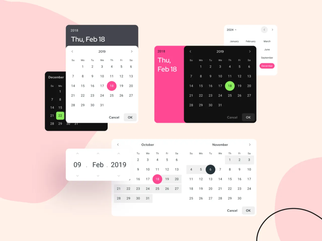 Android Material Design UI Kit for Figma and Adobe XD