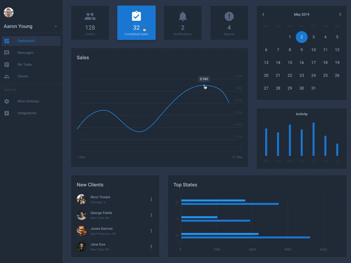 Material Design UI  - Free Figma Template