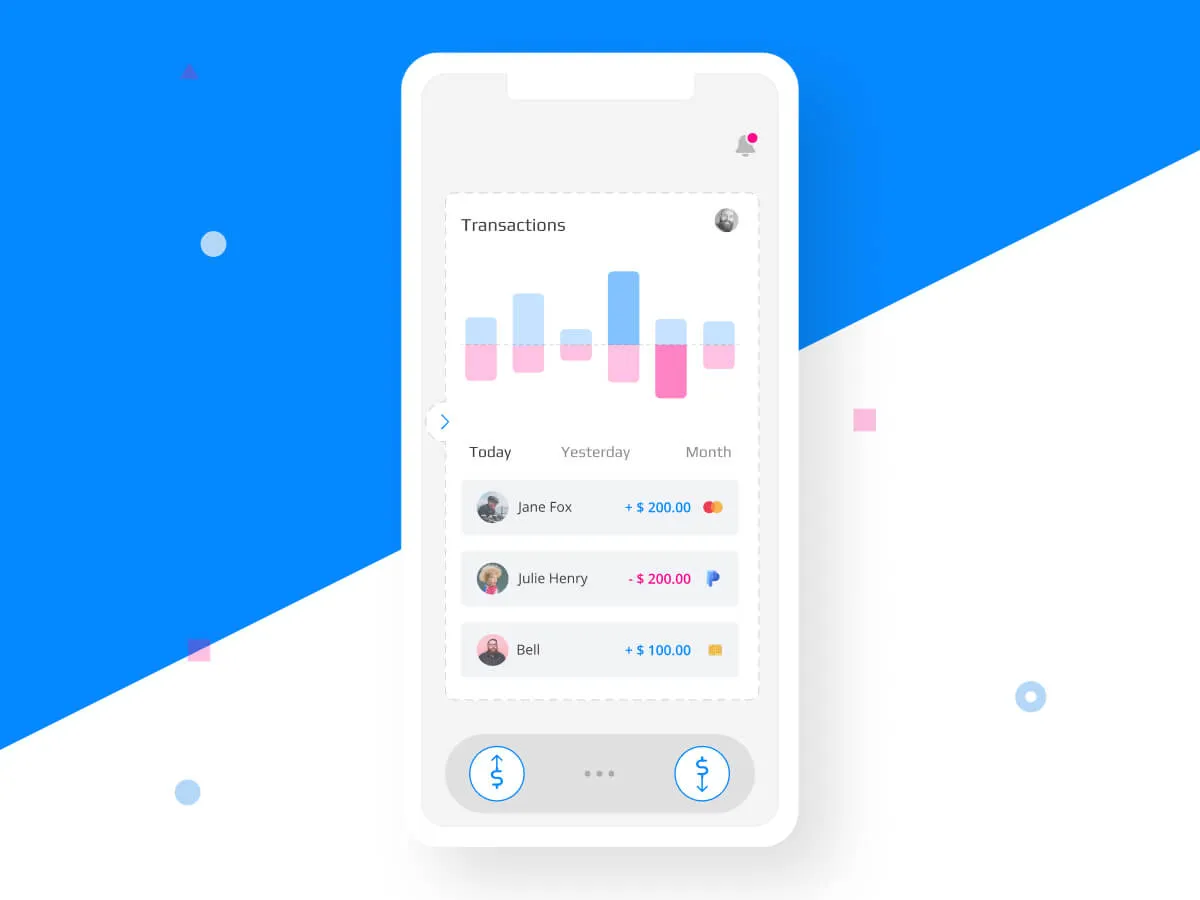 My Wallet App  - Free Figma Template