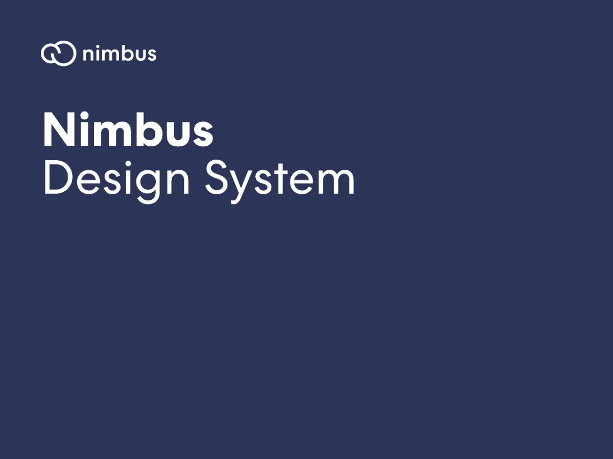 Nimbus Design System  - Free Figma Template