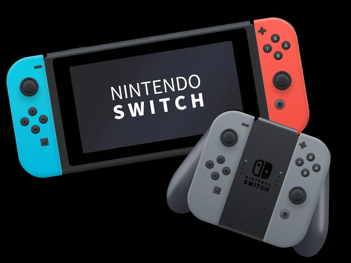 Nintendo Switch Vector  - Free Figma Template
