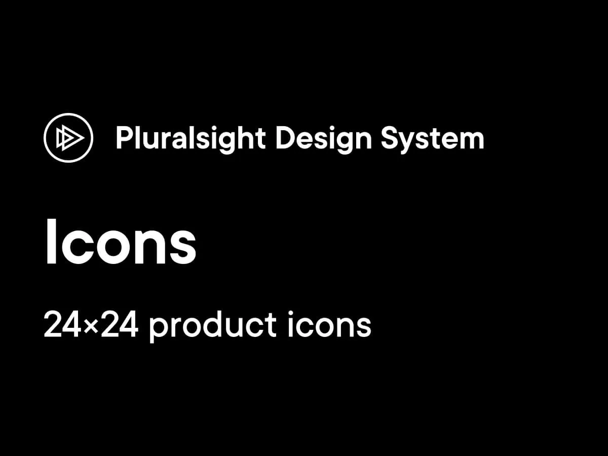 Pluralsight Web Icons  - Free Figma Template