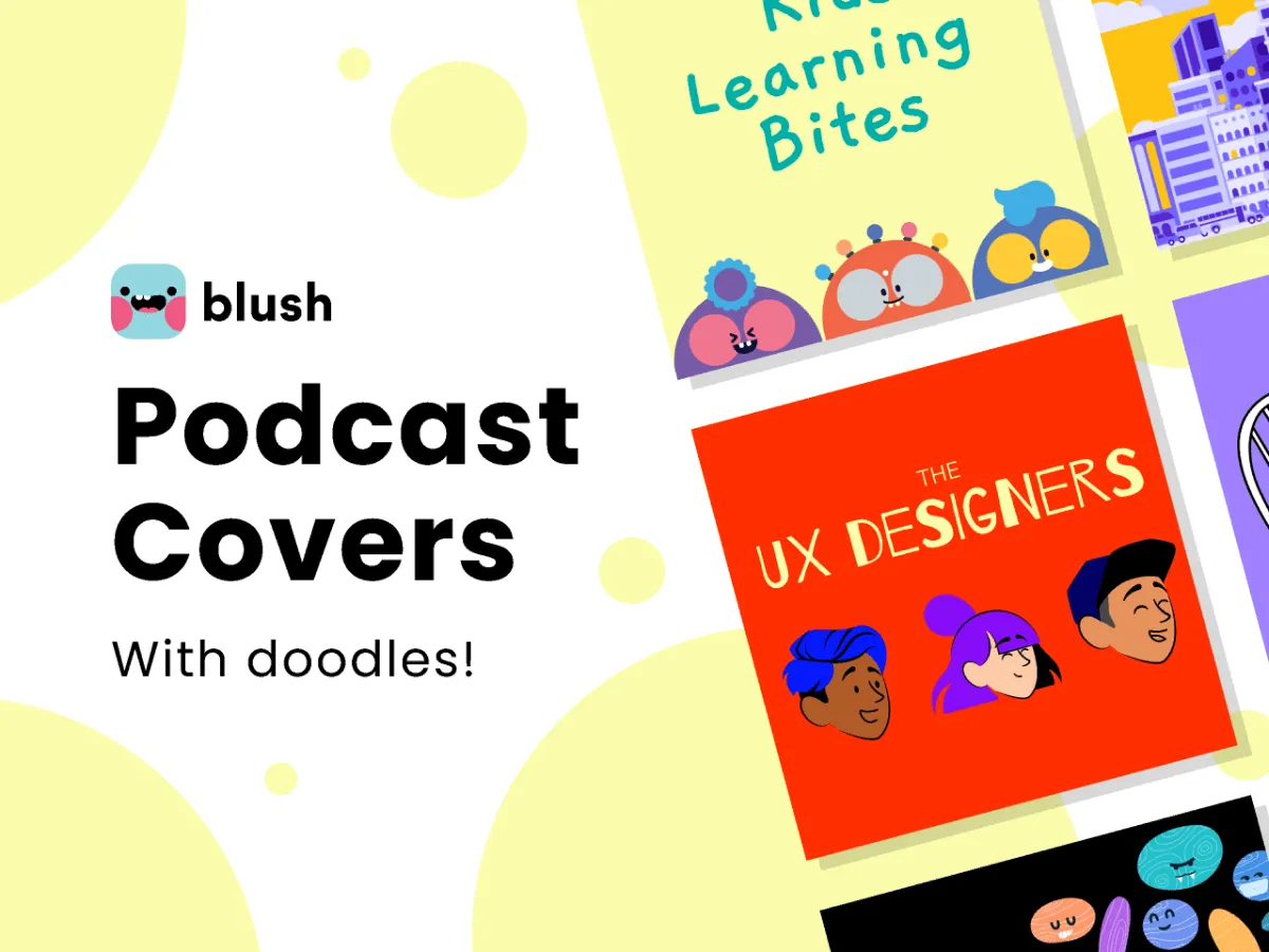 Podcast Cover Art Templates  - Free Figma Template