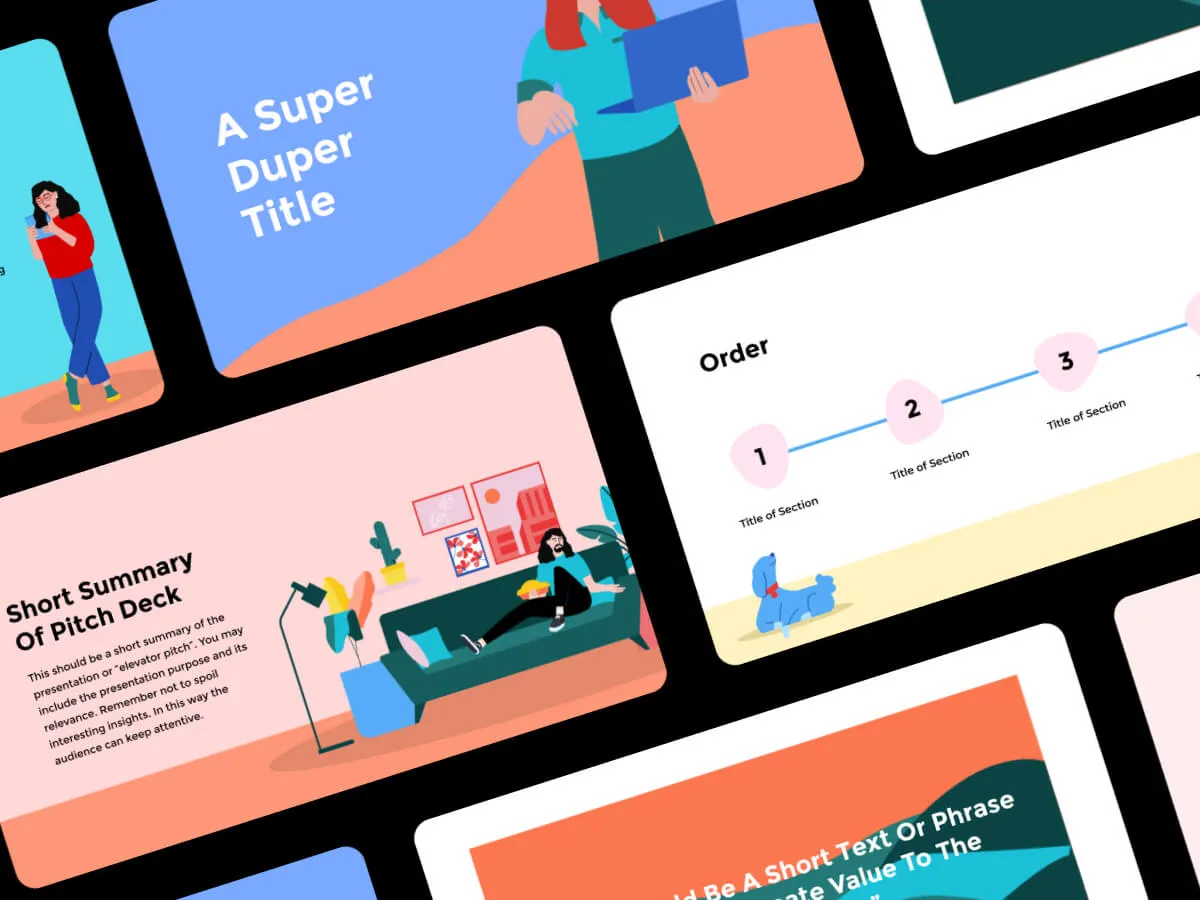 Presentation Templates Kit  - Free Figma Template