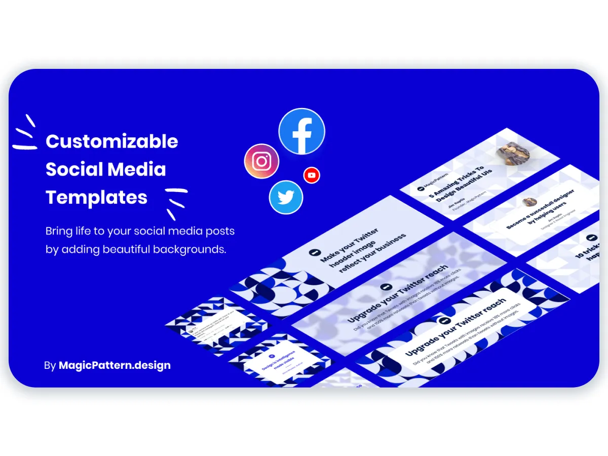 Social Media Templates  - Free Figma Template