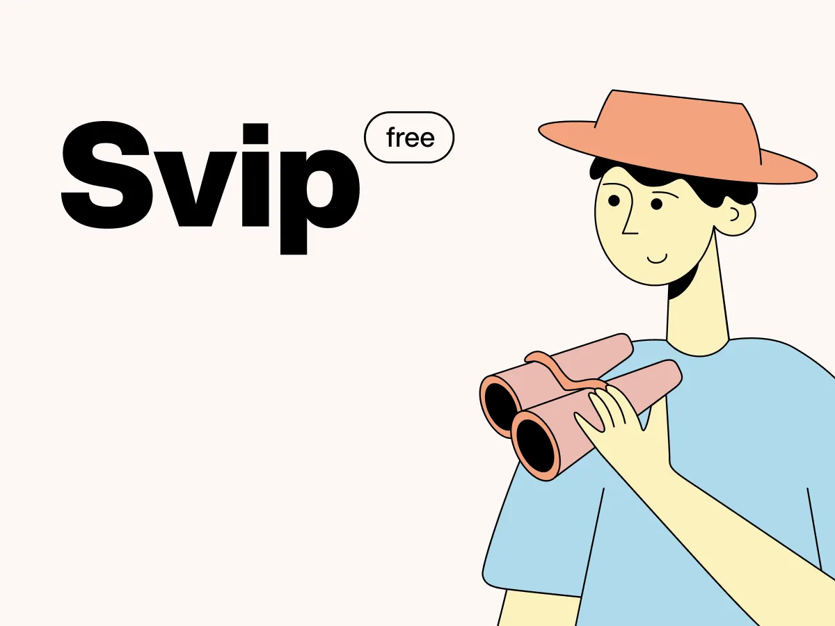 Svip Illustration Set  - Free Figma Template
