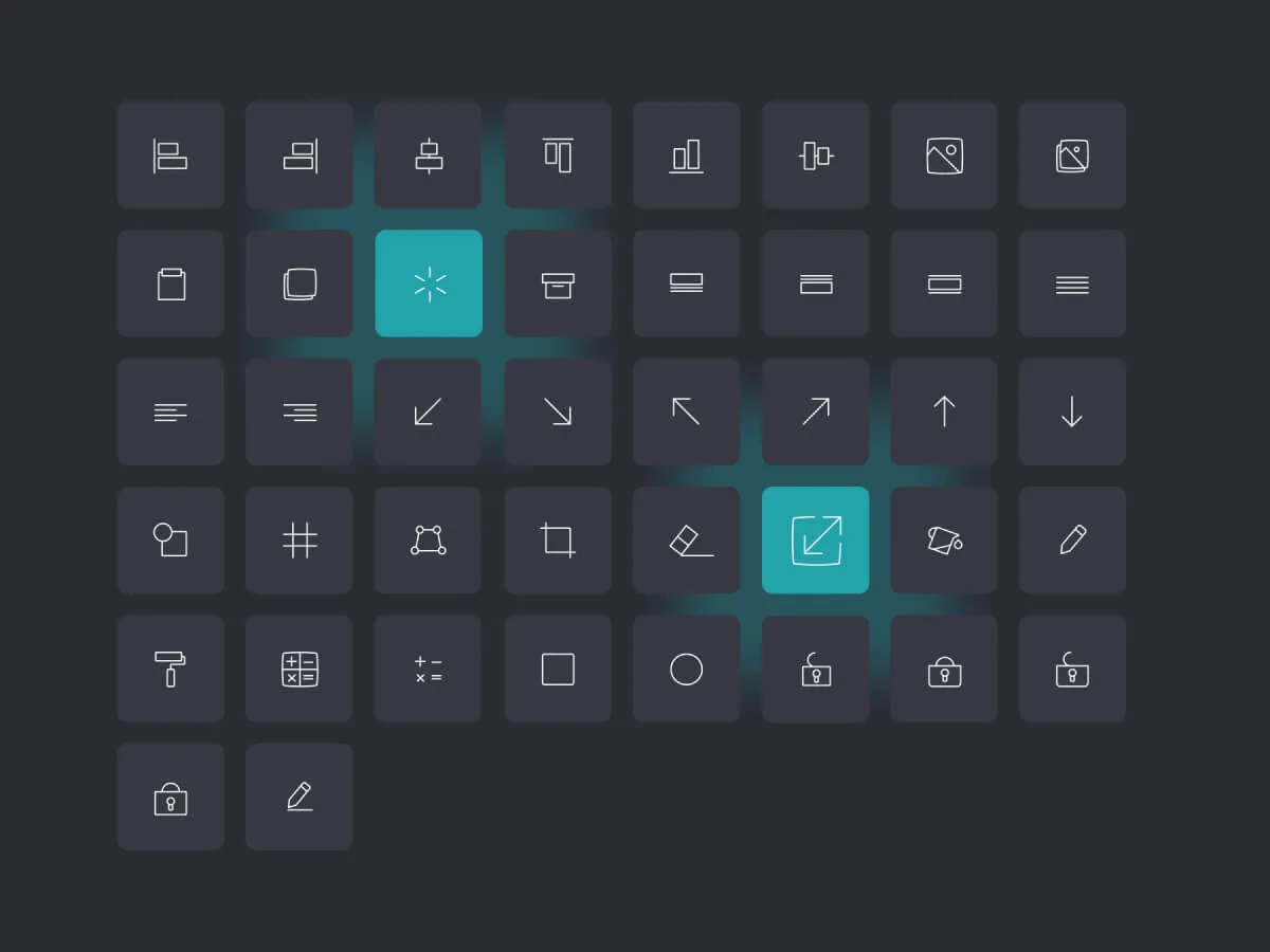 Tools Icon Set (+42)  - Free Figma Template