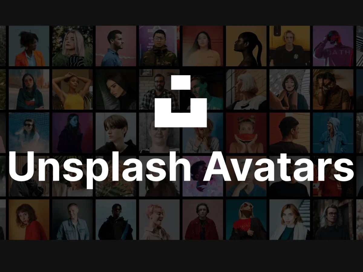 Unsplash Avatars  - Free Figma Template