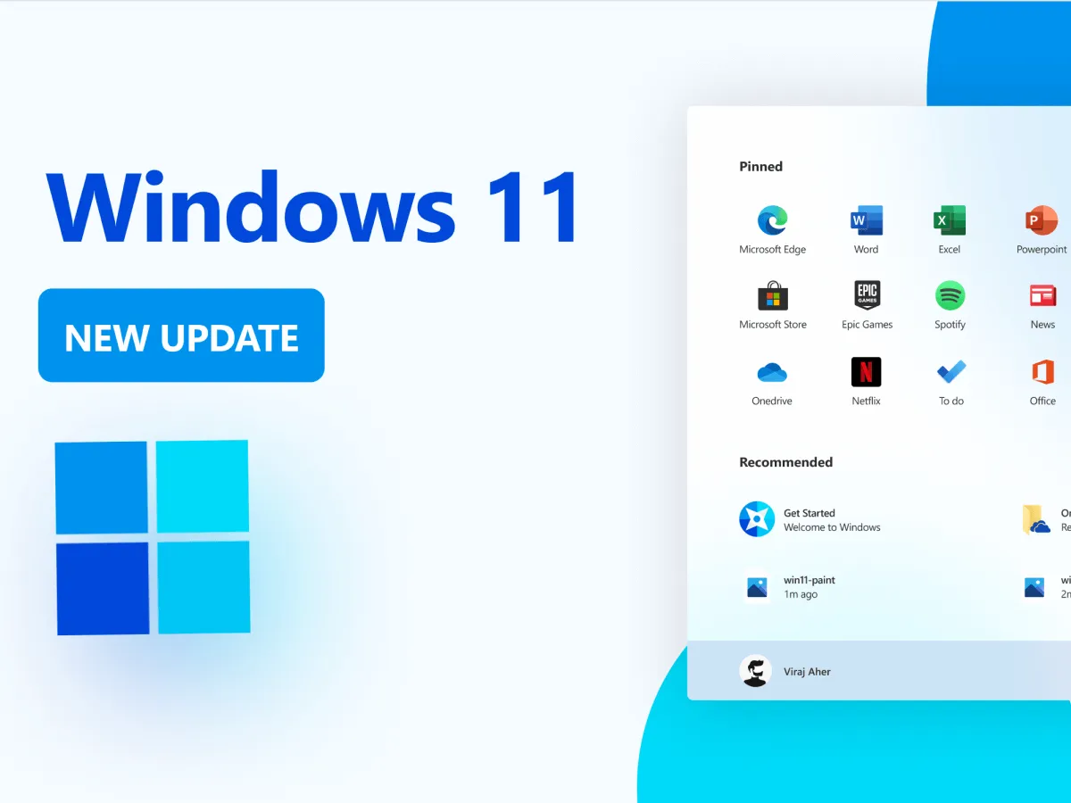 Windows 11 UI Kit  - Free Figma Template