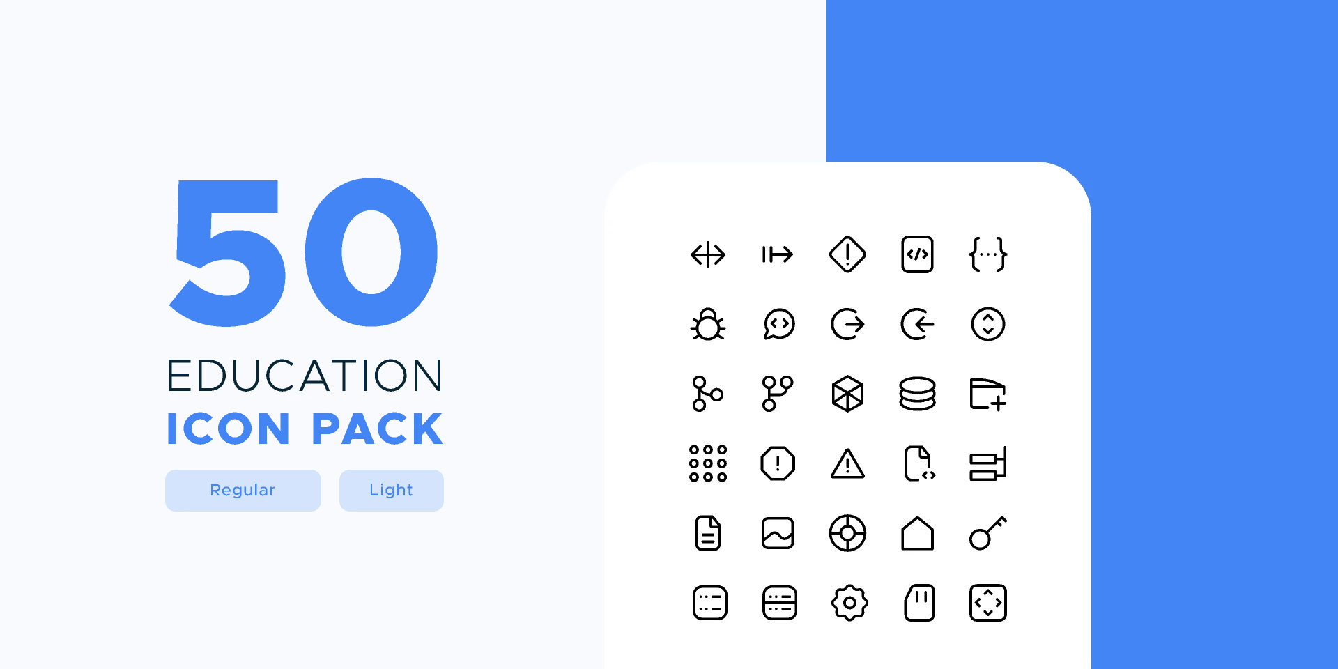 Free Education Icon Pack for Figma and Adobe XD