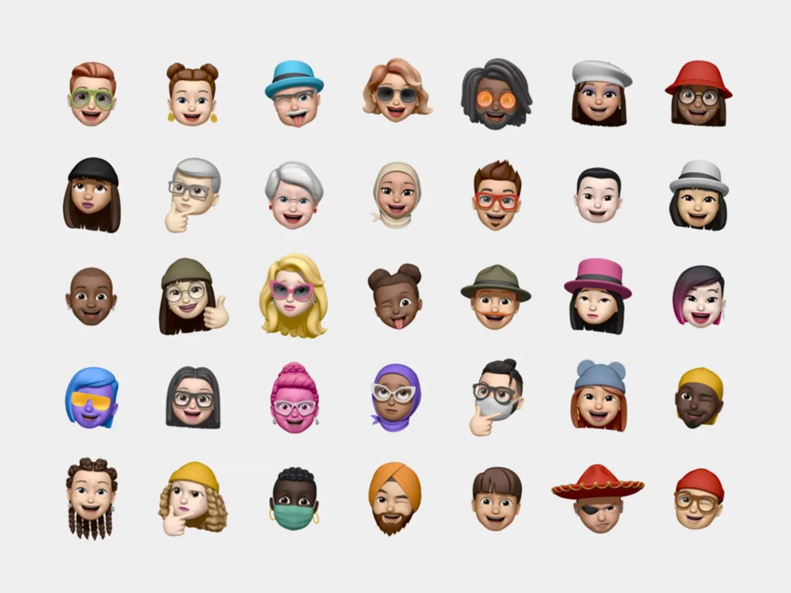 Free Memoji Avatars  - Free Figma Template