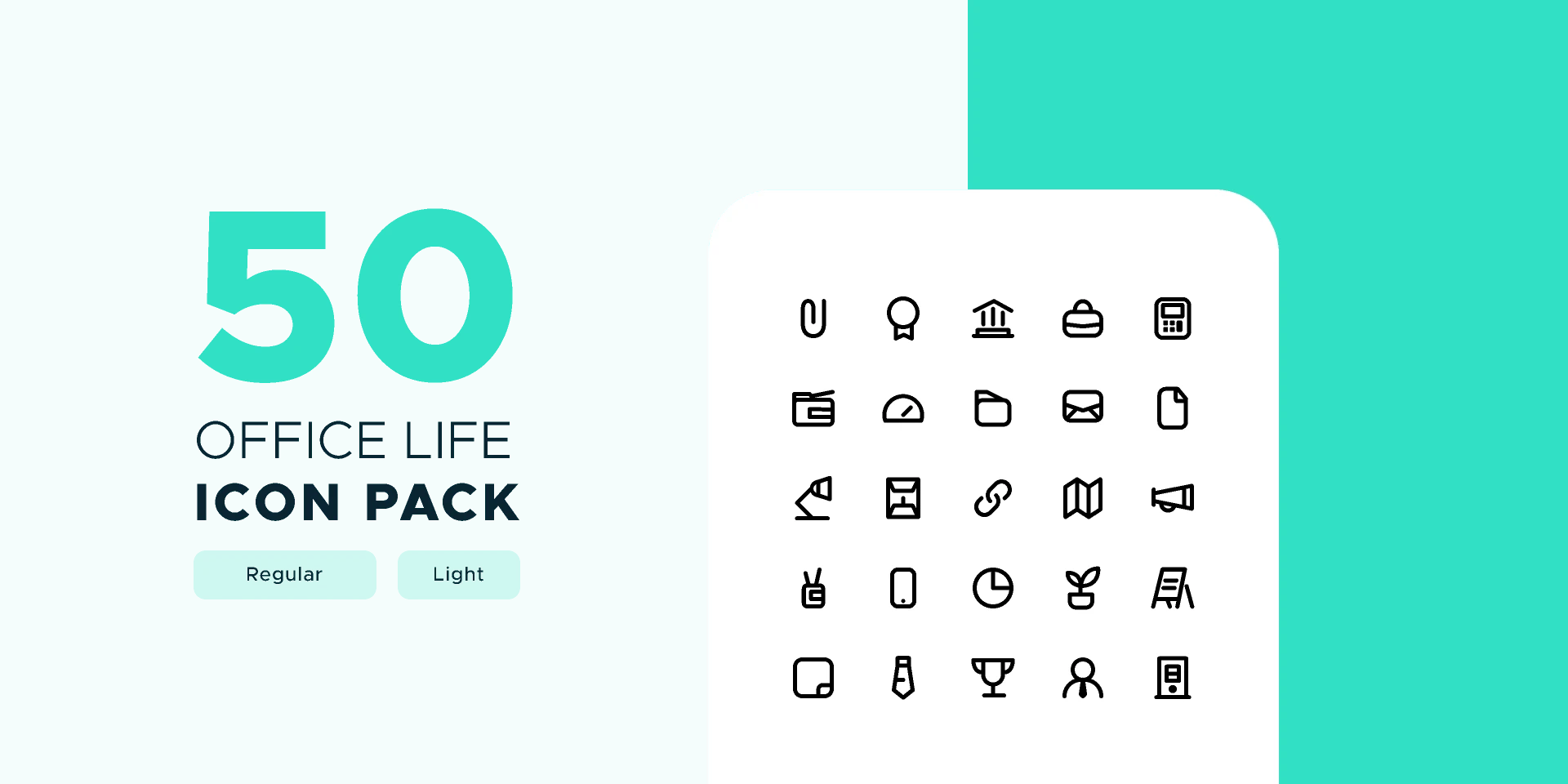 Free Office Life Icon Pack for Figma and Adobe XD