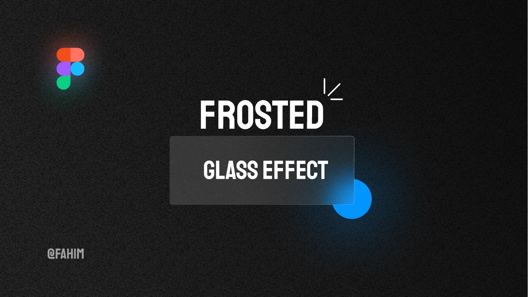 Frosted Glass Effect for Figma and Adobe XD