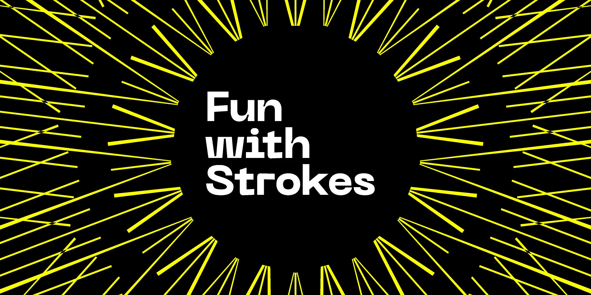 Fun with Strokes for Figma and Adobe XD