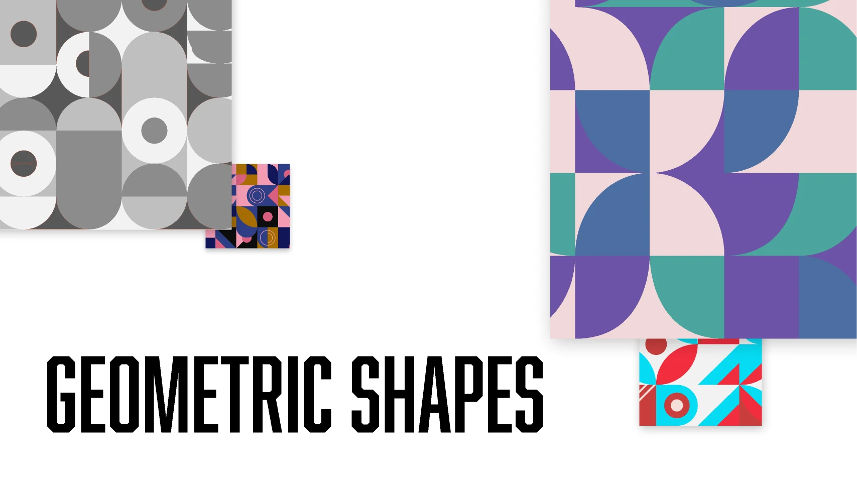 Geometric shapes for Figma and Adobe XD