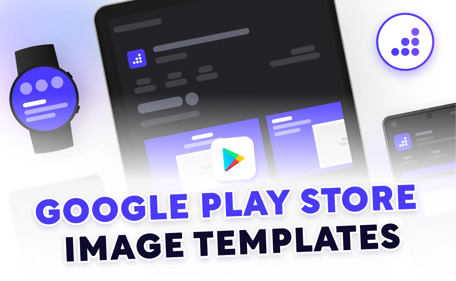 Google Play Store Screenshot Templates | BRIX Templates for Figma and Adobe XD