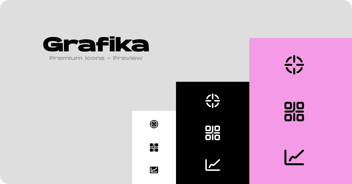 Grafika - SEO Icons Pack (Community) for Figma and Adobe XD