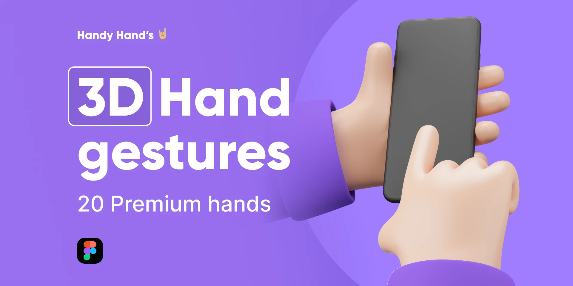 Handy Hand's (Community) for Figma and Adobe XD