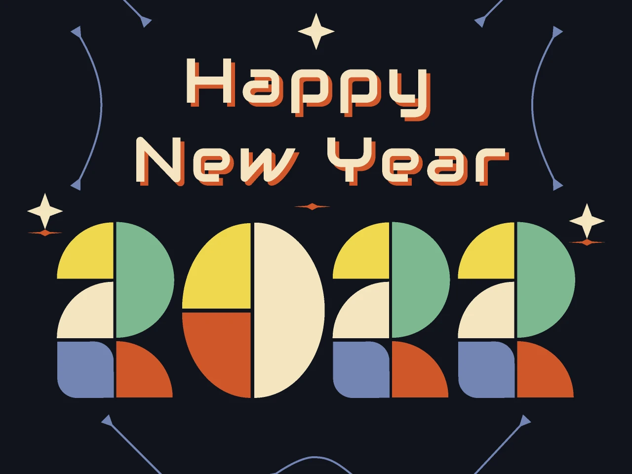 Happy New Year 2022 for Figma and Adobe XD