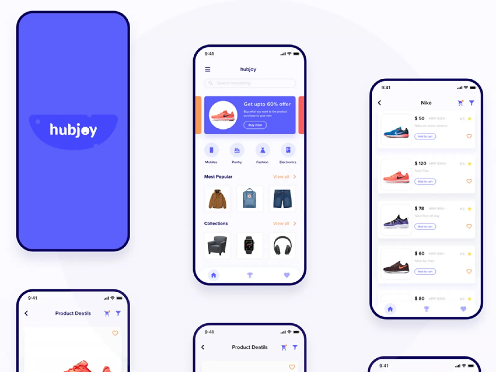 hubjoy eCommerce  - Free Figma Template