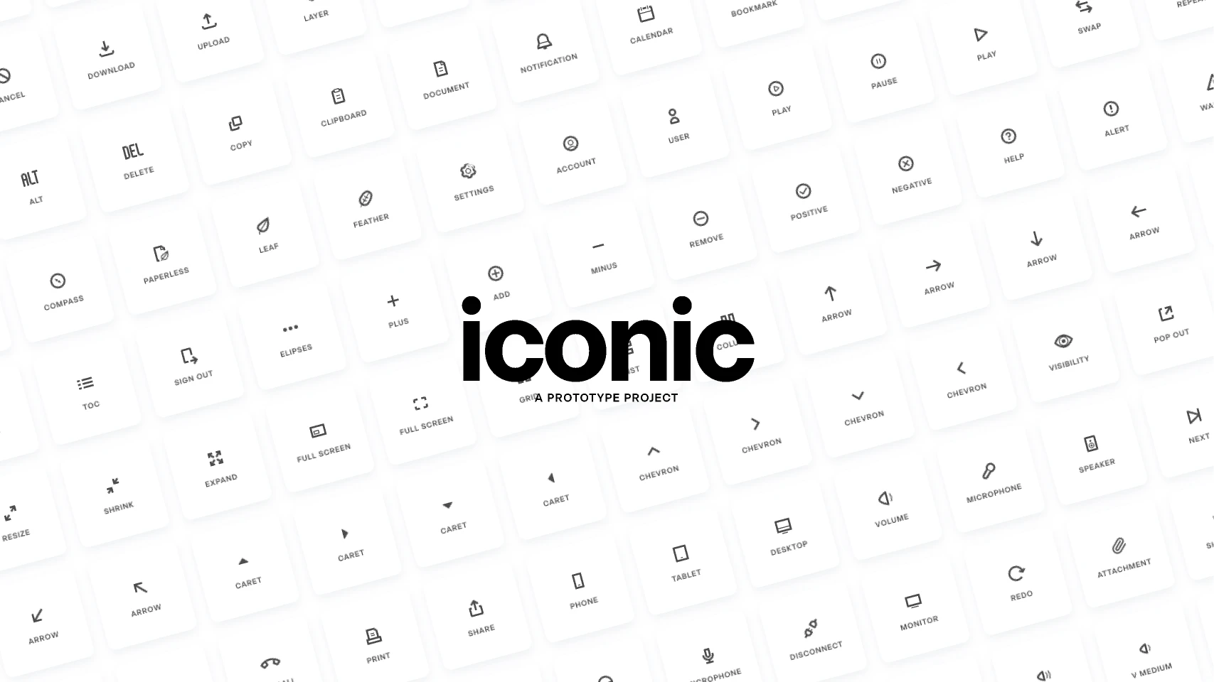 Iconic, an icon library for Figma and Adobe XD